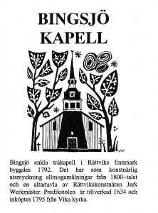 Bingsjö kapell - Furudal