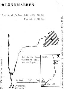 Lönnmarken - Furudal karta